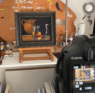 dark frame for a wee dram