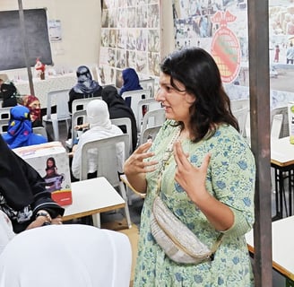 Sewing Machine Distribution to Widow Women