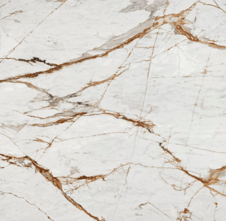 Awake mimics Paonazzo stone with bold veining in grays, creams, terracotta, and blues, finished matt