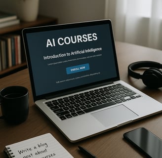 A clear overview of all the best AI courses
