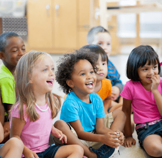 Colorful preschool learning bundle with educational tablet, child-safe headphones, and Arabic-English early learning content.