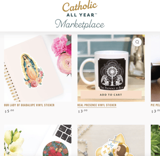 Catholic All Year Brightly Hude Page