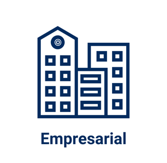 Icono de seguro empresarial