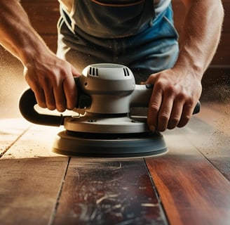 Sanding & Polishing of Wooden Flooring