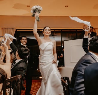 Entrada de novios Aldo Castaneda Bodas mejor fotografo en Guadalajara Mexico