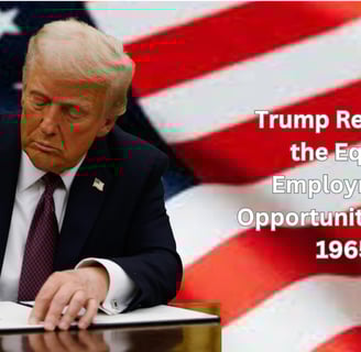 Trump revoked Equal Opportunity Act 1965