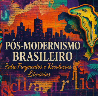 imagem que representa o movimento literário brasileiro conhecido como pós-modernismo.
