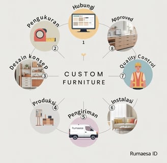 Proses Pemesanan Furniture | Rumaesa ID