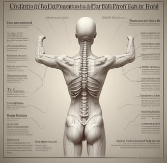 a diagram of the human body and the muscles
