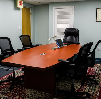 Photo of Arc Angel Communications office conference room