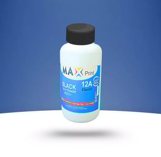 max print black toner powder