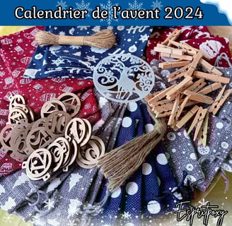 Calendrier de l'avent Espritpoxy