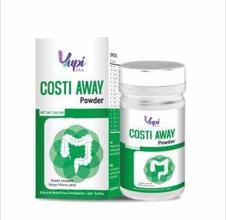 a bottle of costi away powder