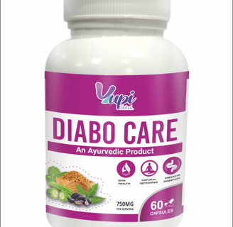 a bottle of diababab care product