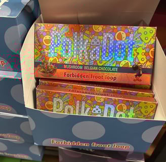 polkadot mushroom chocolate bars where to buy in Australia