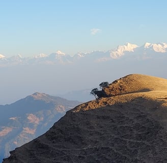 hiking, trekking, nepal, himalayas, sailung, kalinchowk, temple, shailung, kathmandu, nature