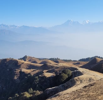hiking, trekking, nepal, himalayas, sailung, kalinchowk, temple, shailung, kathmandu, nature