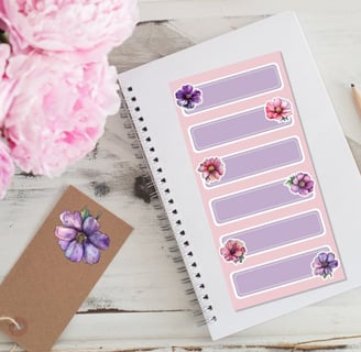 free floral png clipart for digital paper crafting