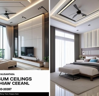 Tukang Gypsum di Gandaria, Jakarta Selatan