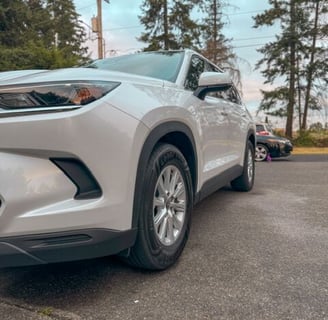 Ceramic coating service in Puyallup, WA – BlkVeilDetailing applying premium ceramic protection to a 