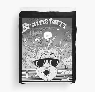 Brainstorm Journal a Great Place to Keep Your Ideas Safe - ideasTMM Designed by Karen Barron