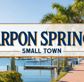 Tarpon Springs, a small historic small town