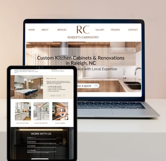 msmdigital carpenter website design wordpress chapel hill durham raleigh digital marketing