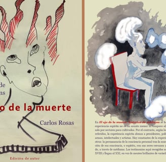 Libro digital, El ojo de la muerte: historias de médiums, Carlos Rosas 