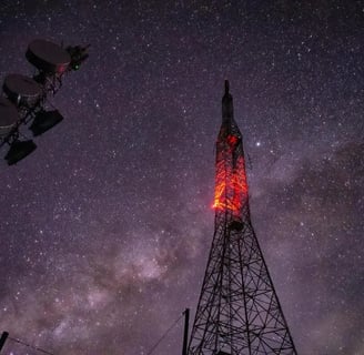 Antena de ondas de rádio