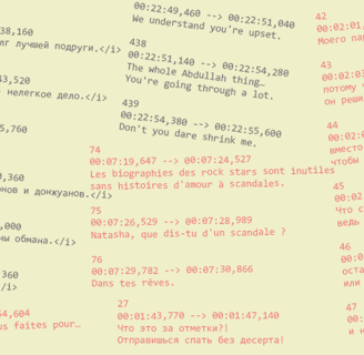 examples of files srt used by subttling programmes