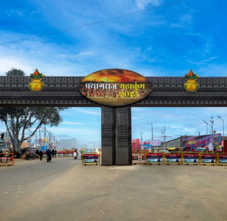 Gateway to Maha Kumbh site