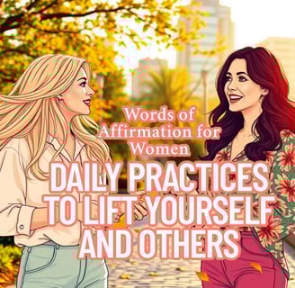 two women talking to each other about daily life