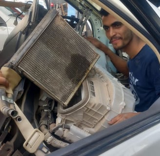 اصلاح مكيفات السيارات