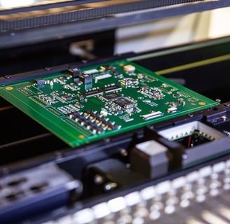 Parts and components in Electronics Manufacturing with Omini for precise PCB assembly solutions.