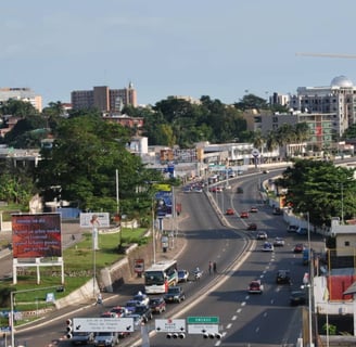 Vue de Libreville - PK 0