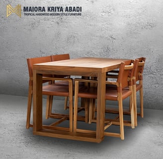 Exotic Wood Dining Sets