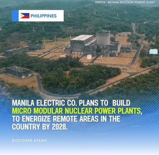 Meralco's Plan to Build Micro Modular Nuclear Power Plants in the Philippines