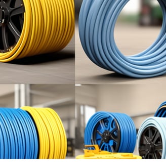 a variety of different types of flexible cable