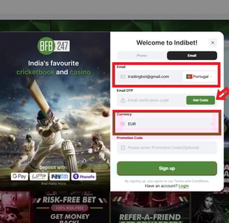 register account OrbitX