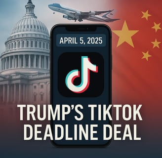 Trump Confirms TikTok Sale Deal to Be Finalized Before April 5 Deadline
