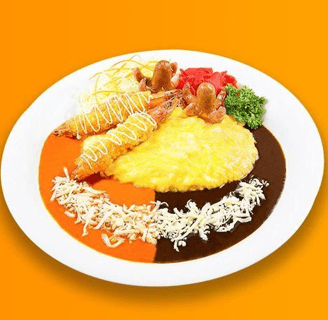 a plate of food with a variety of different foods