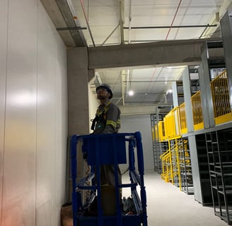 Inspeção da obra