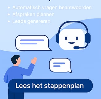 Binnen 30 minuten een AI-chatbot op je website