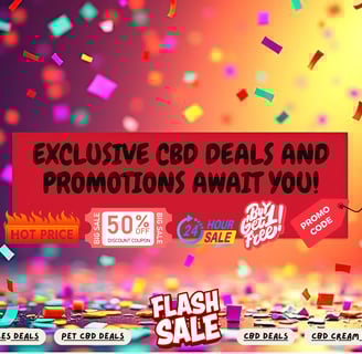 exclusive cbd deals and promotions for premium quality cbd products like cbd gummies cbd tinctures