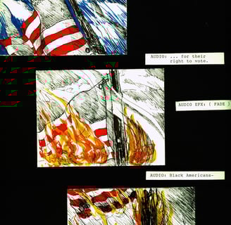PSA racism storyboard - temperedworks