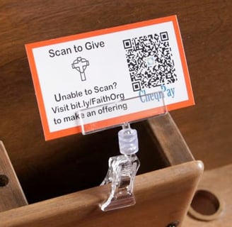 QR code church giving