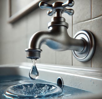 A leaking faucet that needs repair before further damages in surprise, az