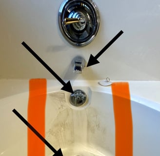 At Hand Heroes fixing a leaking faucet in Peoria, AZ for a homeowner