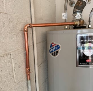 water heater pressure repair