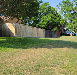Fence cleaning